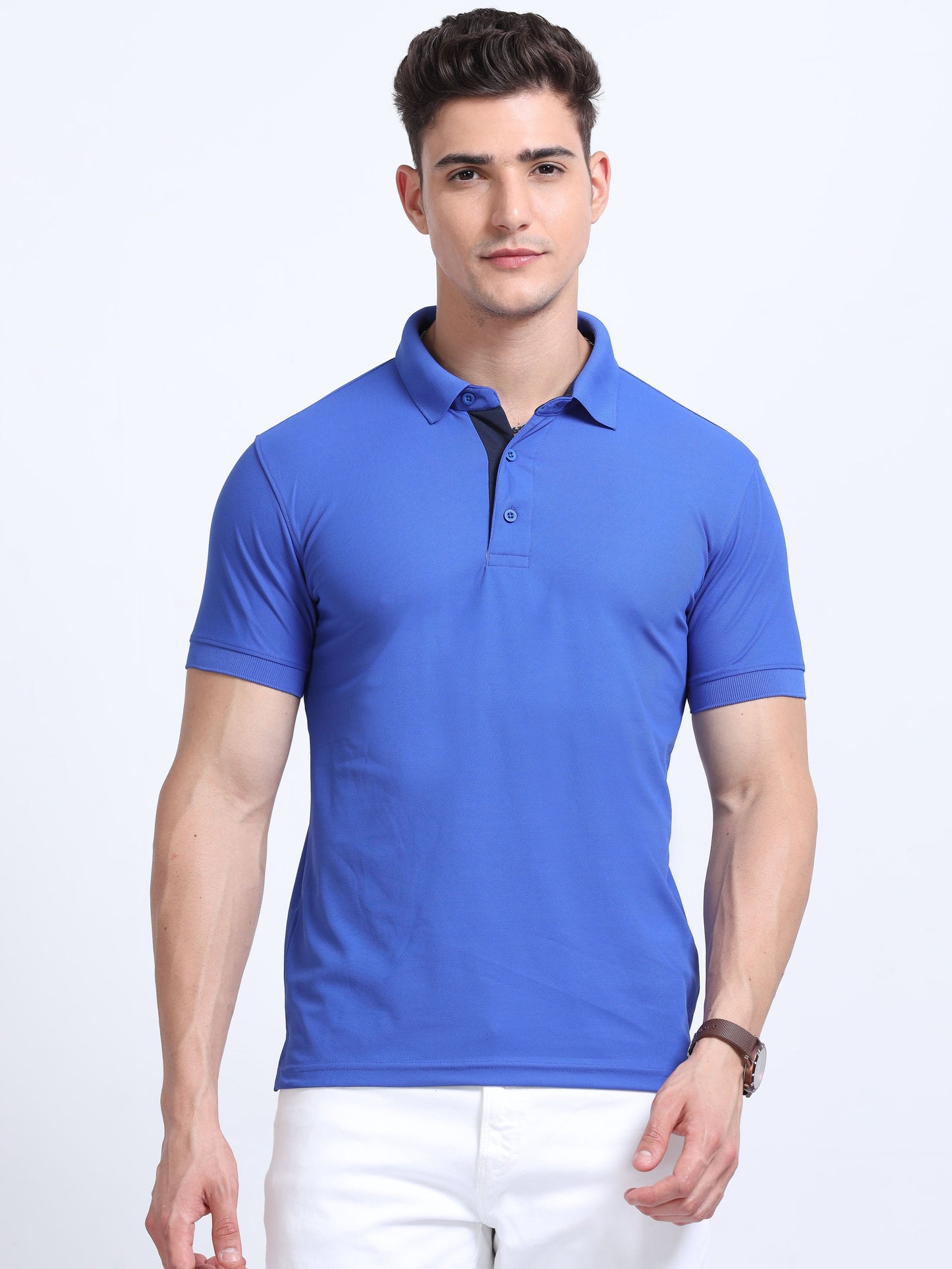 AeroPiq Polo Tshirts - Royal Blue