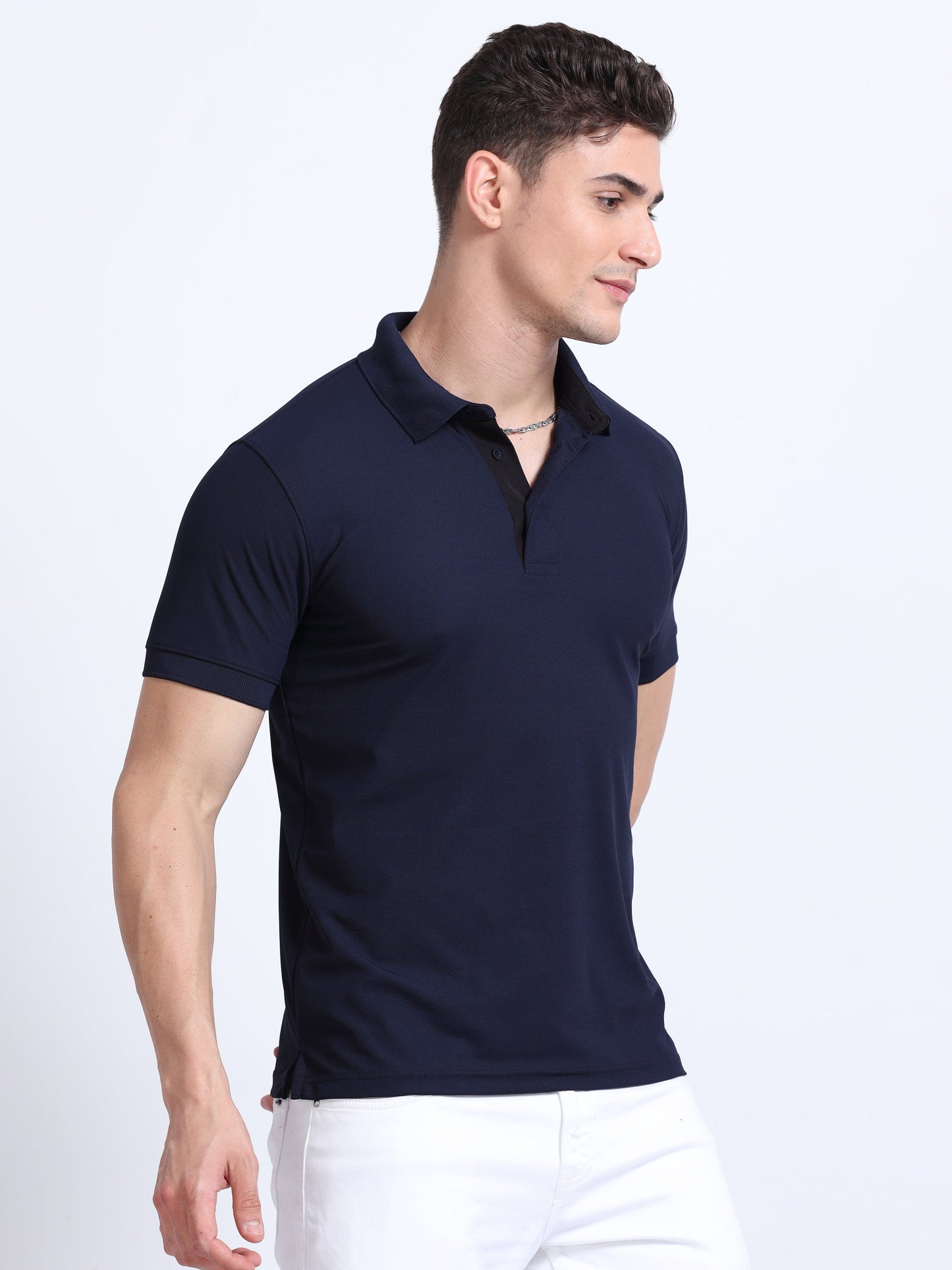 AeroPiq Polo Tshirts - Navy Blue