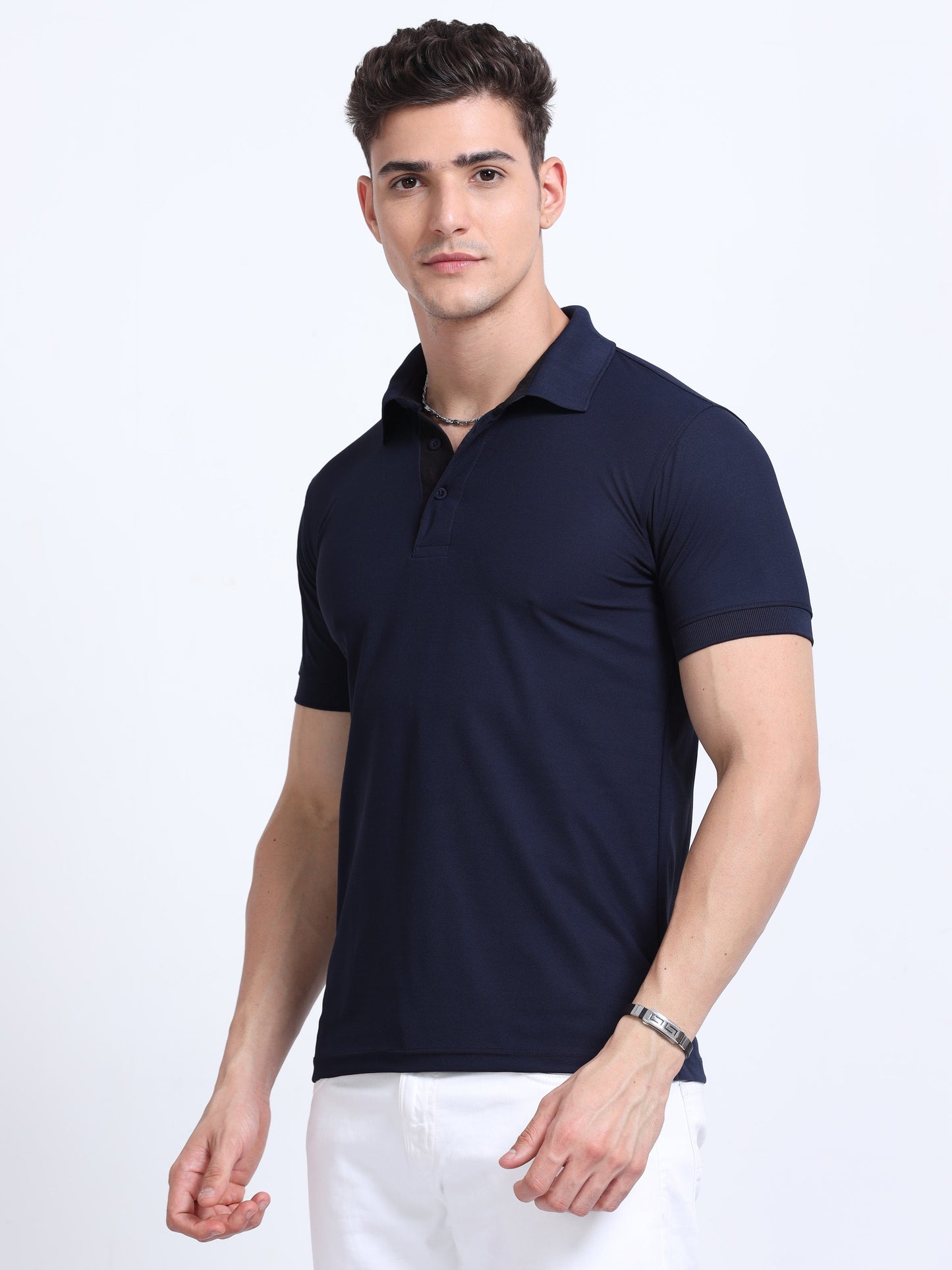 AeroPiq Polo Tshirts - Navy Blue
