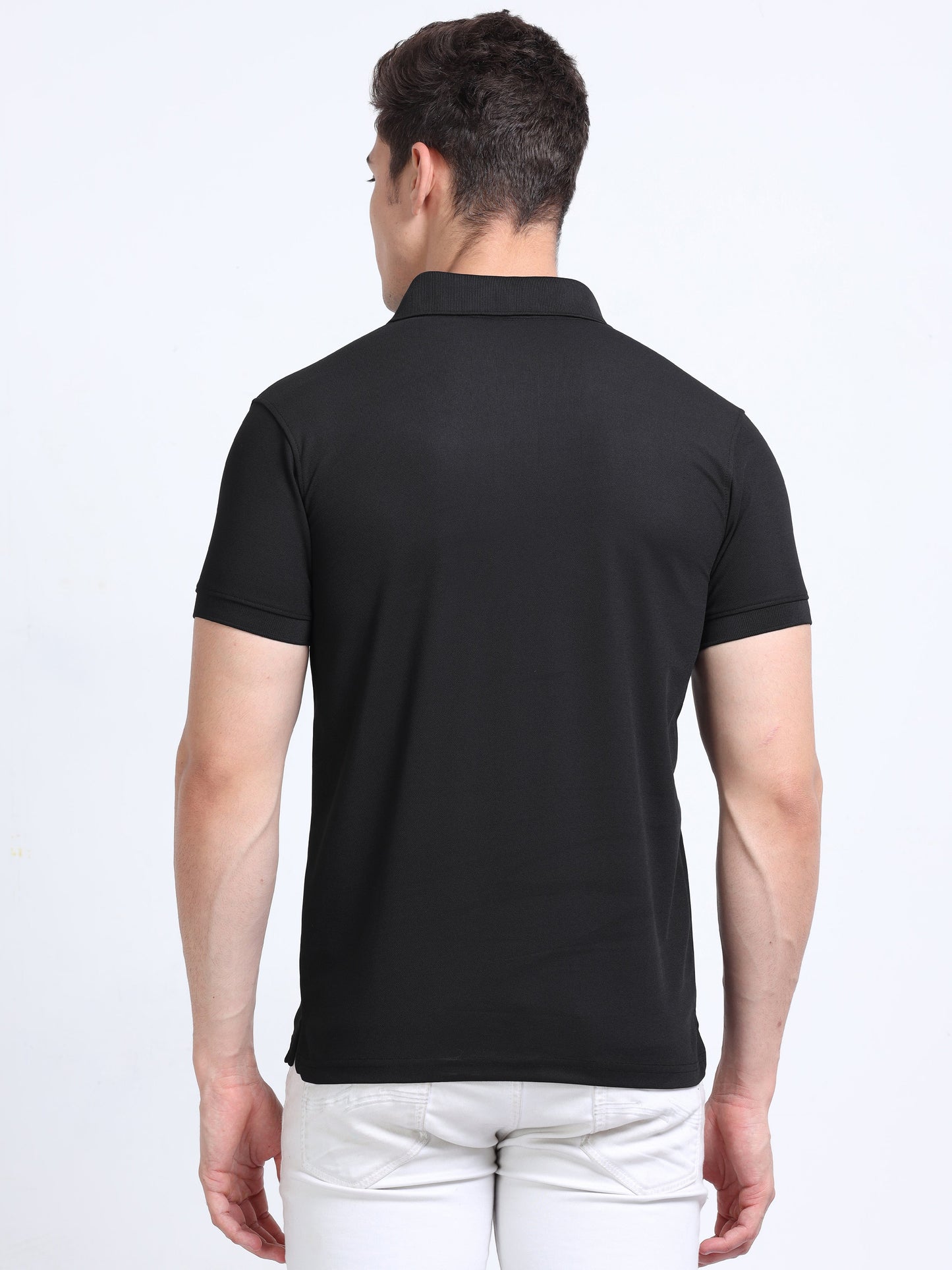 AeroPiq Polo Tshirts - Black