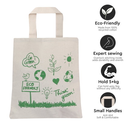 GO Green Canvas Cotton - 11" x 9.5" - 550 GSM